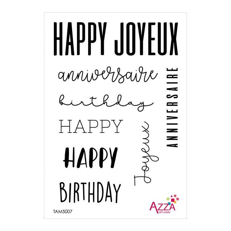 Ministempel &#39;Anniversaire&#39;