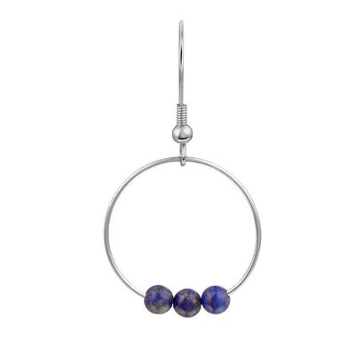 Ohrhänger Lapislazuli Kugeln