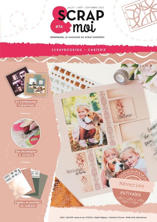 Scrap&amp;Moi Magazin Nr. 76