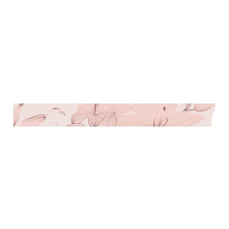 Washi-Tape 15mmx8m ‘Lilie’
