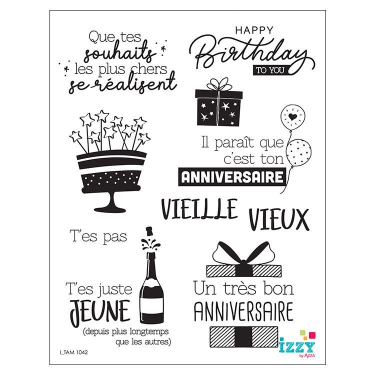 Diamantstempel &#39;Anniversaire&#39;