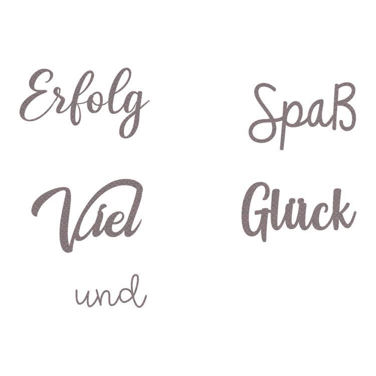 &#39;Stanzformen &#39;Wünsche&#39;