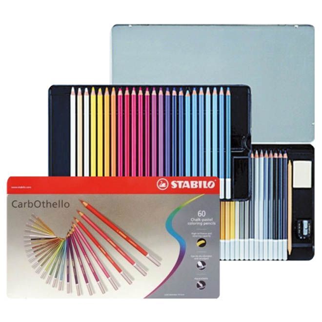 Kreidestiftschatel 60 Farben