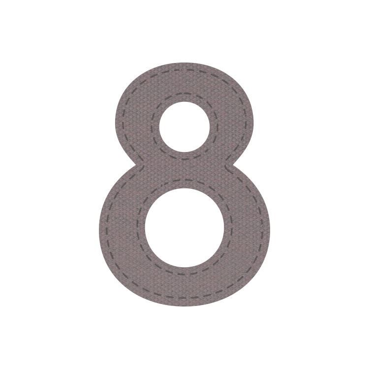 Stanzform &#39;8&#39;