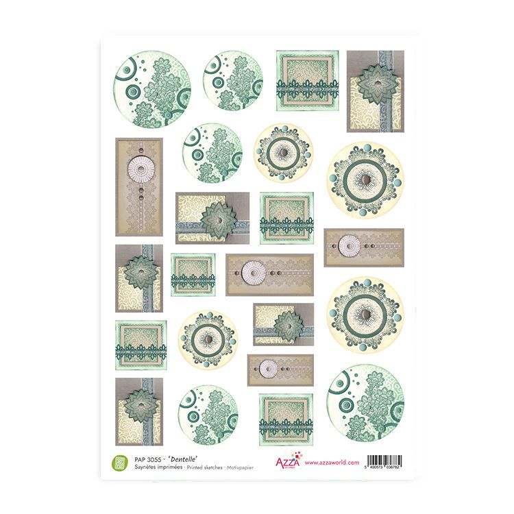 Motivpapier &#39;Spitze&#39;