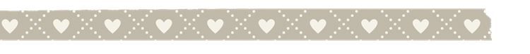 Washi-Tape 8mmx8m ‘Herzen’