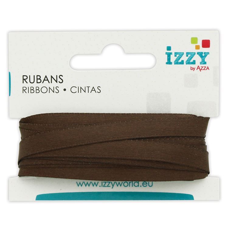 Satinband &#39;Braun&#39; (6mmx5m)