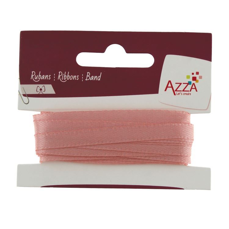 Satinband &#39;Rosa&#39; (6mmx5m)