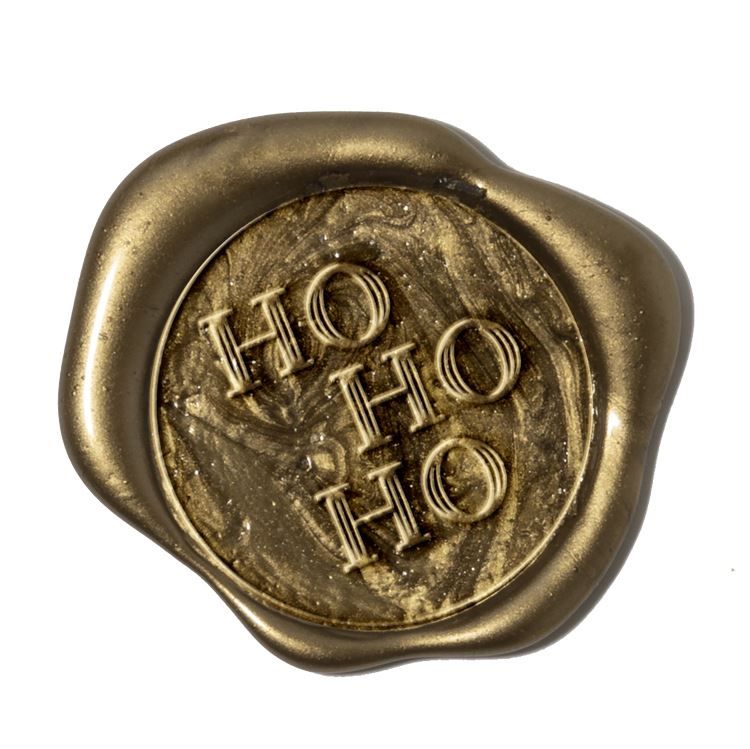 Wachssiegel &#39;Ho ho ho&#39; (17mm)