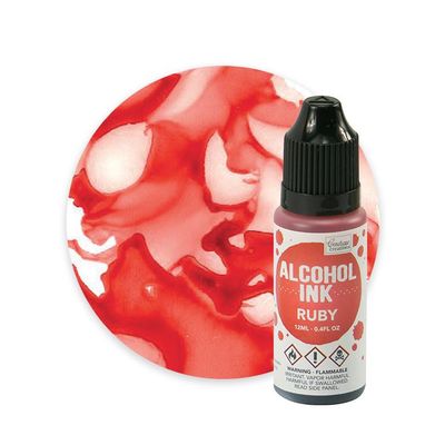 Alkohol inks &#39;Ruby&#39;