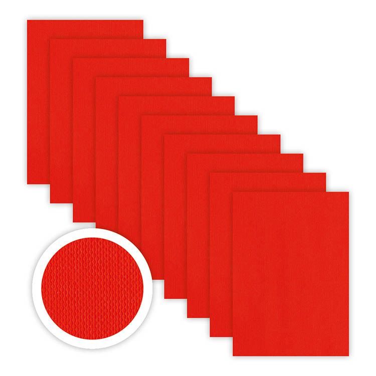 Farbiges Papier A4 236gr &#39;Rot&#39; (10 Stk.)