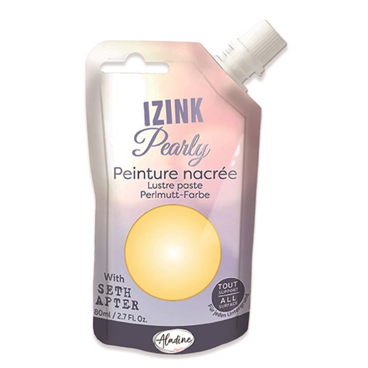 Izink Pearly Farbe &#39;Pastellgelb&#39;