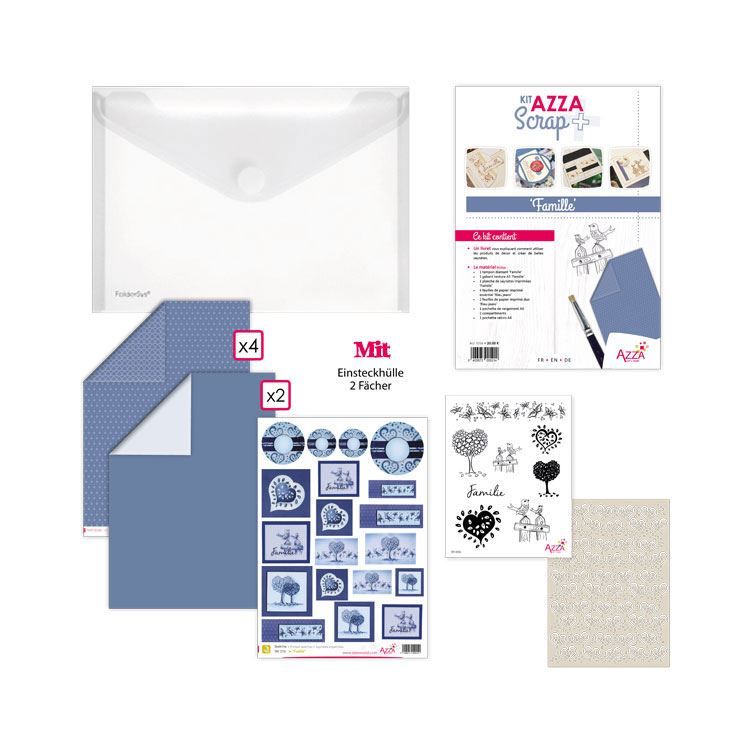 AZZA Scrapbooking Kit + &#39;Familie&#39;