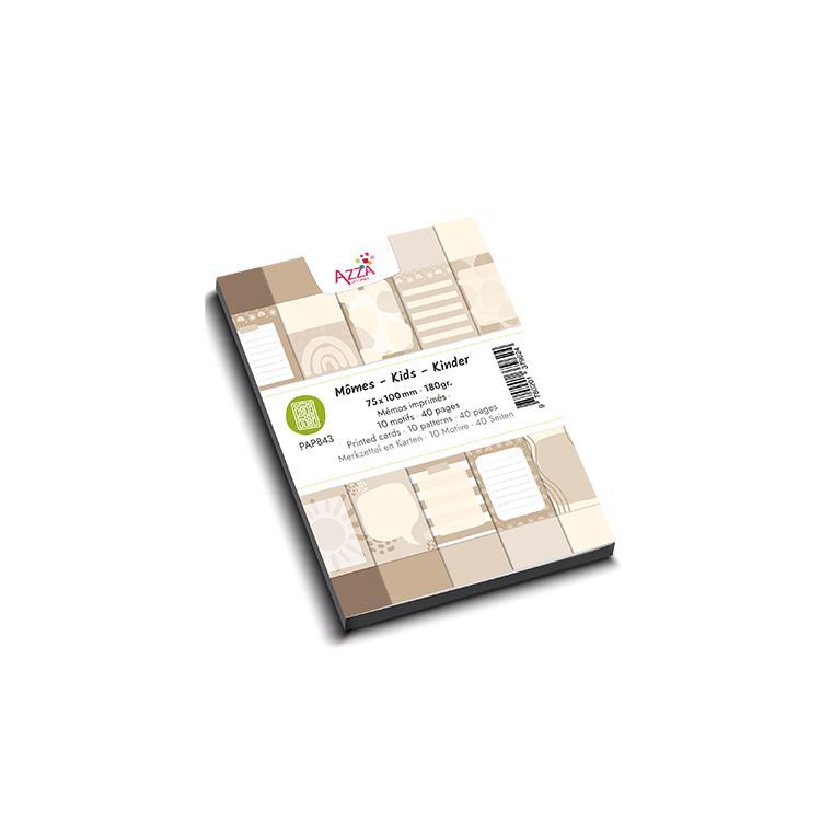 Designerpapierblock &#39;Kinder&#39; (A5)