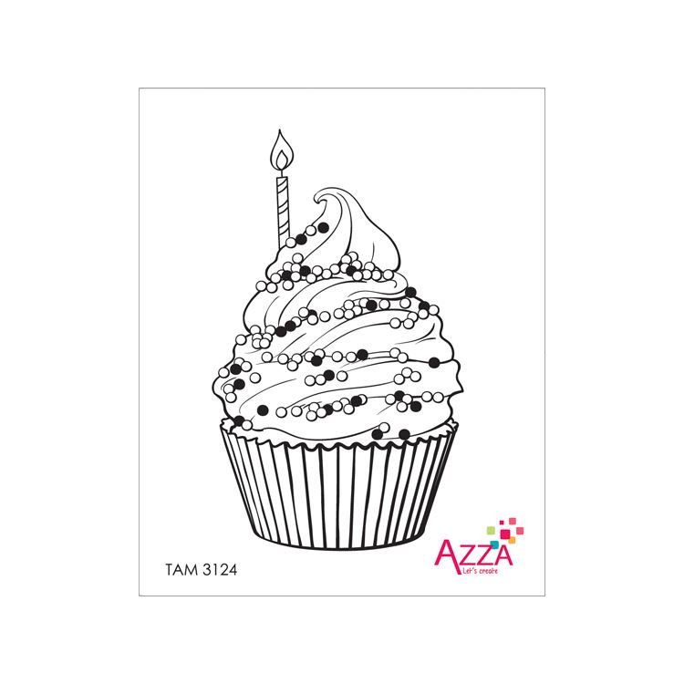Rubinstempel &#39;Cupcake&#39;