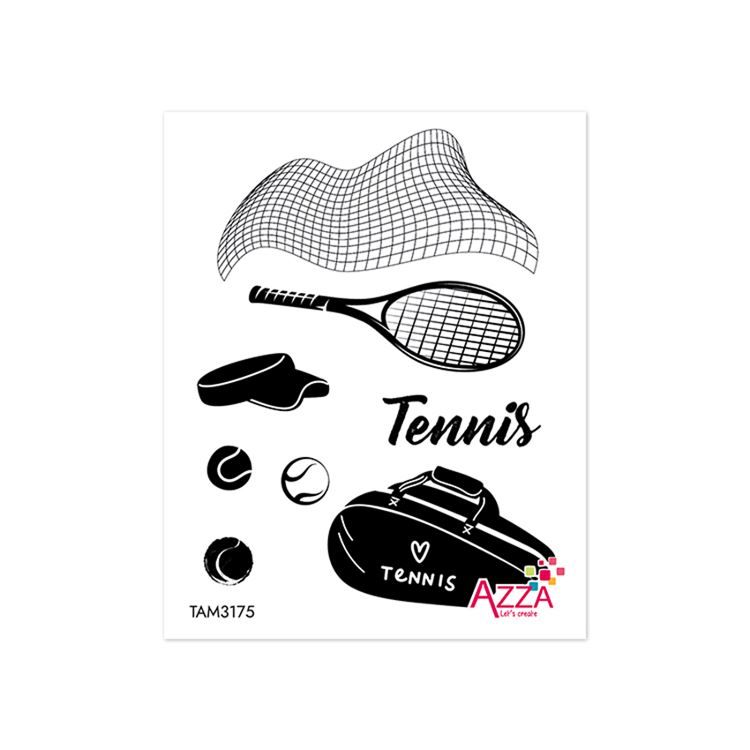 Rubinstempel &#39;Tennis&#39;