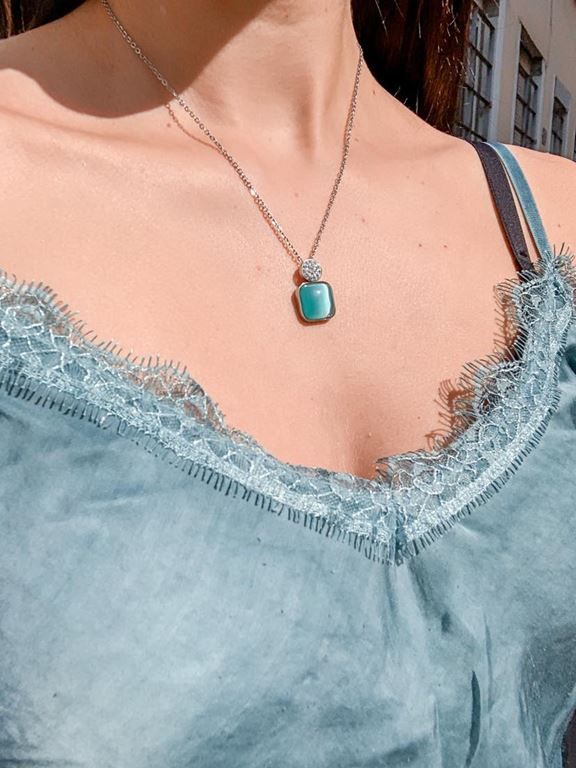 Halskette Jade