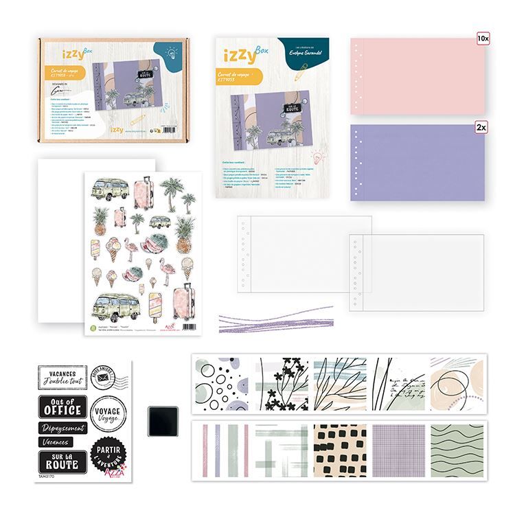 Izzy Box &#39;Carnet de voyage