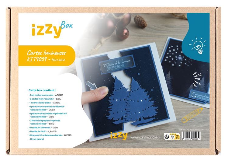 Izzy box &#39;Cartes lumineuses&#39;