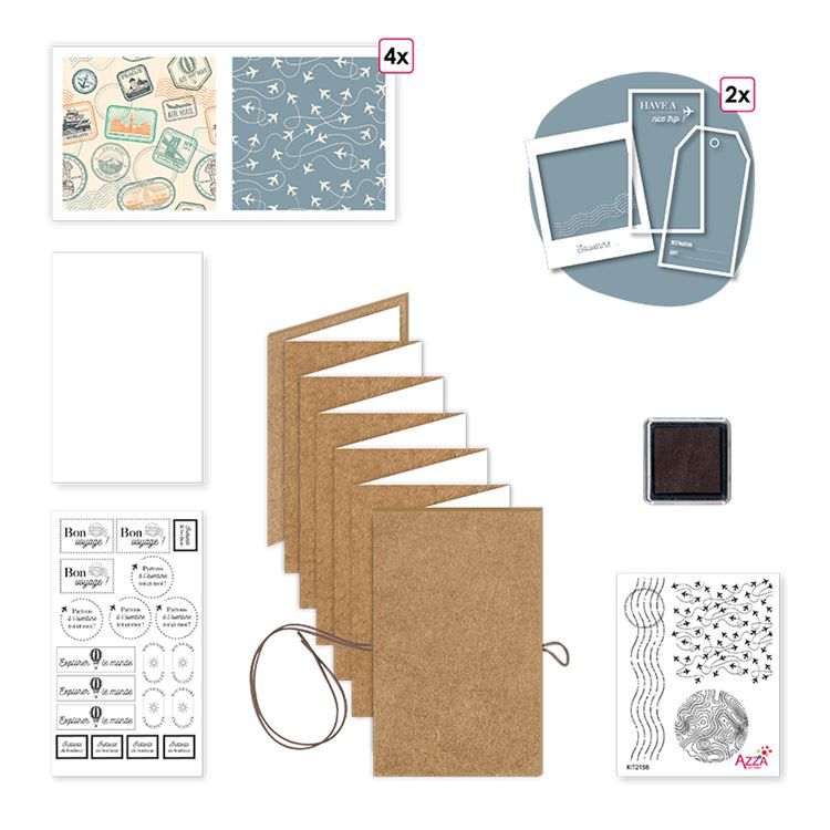 Izzy Kit Leporello Album &#39;Reise&#39;
