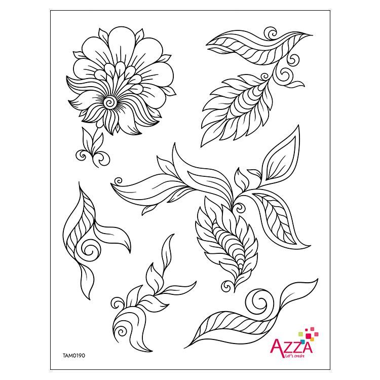 Diamantstempel &#39;Zentangle&#39;
