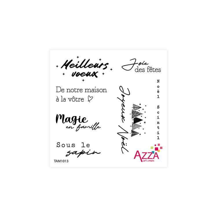 Quarzstempel &#39;Magie en famille&#39;