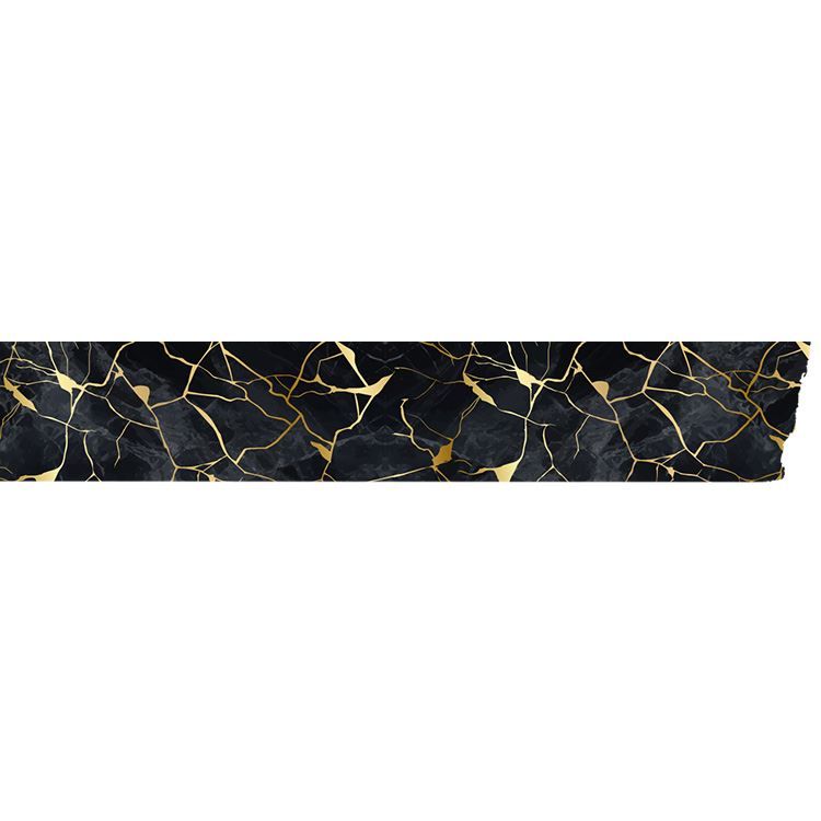 Washi tape XL ‘Marmor’ 40mmx3m (gold foil)