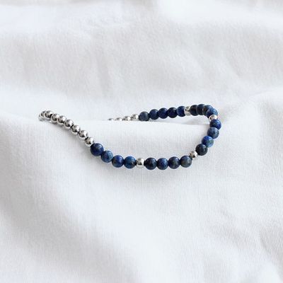 Armband Lapislazuli & Kugeln Armband Lapislazuli & Kugeln