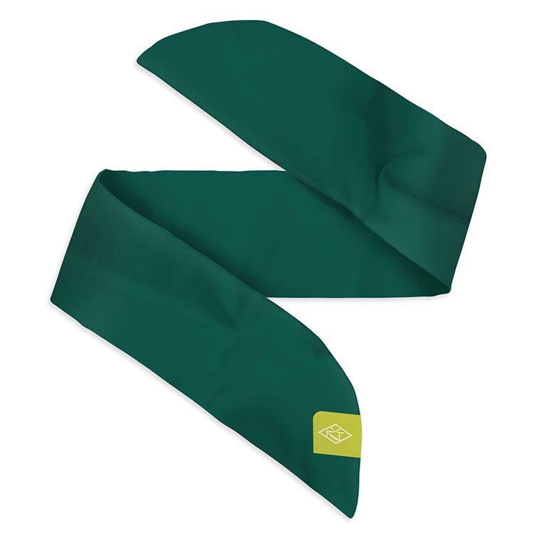 Bracelet satin pour montres Vert émeraude uni