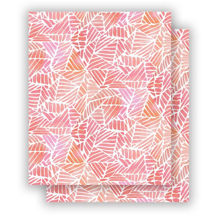 Leporello-Cover ‘Rosa’