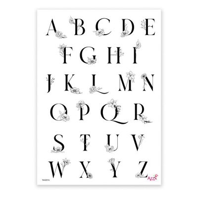 Maxistempel &#39;Alphabet&#39;
