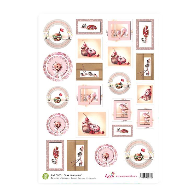 Motivpapier &#39;In der Küche&#39;