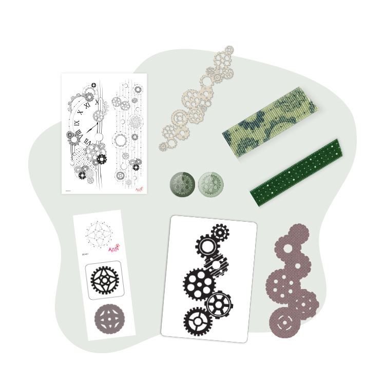 Set XL &#39;Zahnräder&#39;