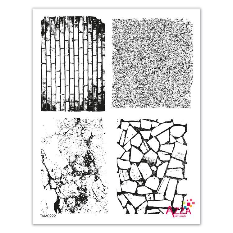 Diamantstempel &#39;Mineralische Textur&#39;