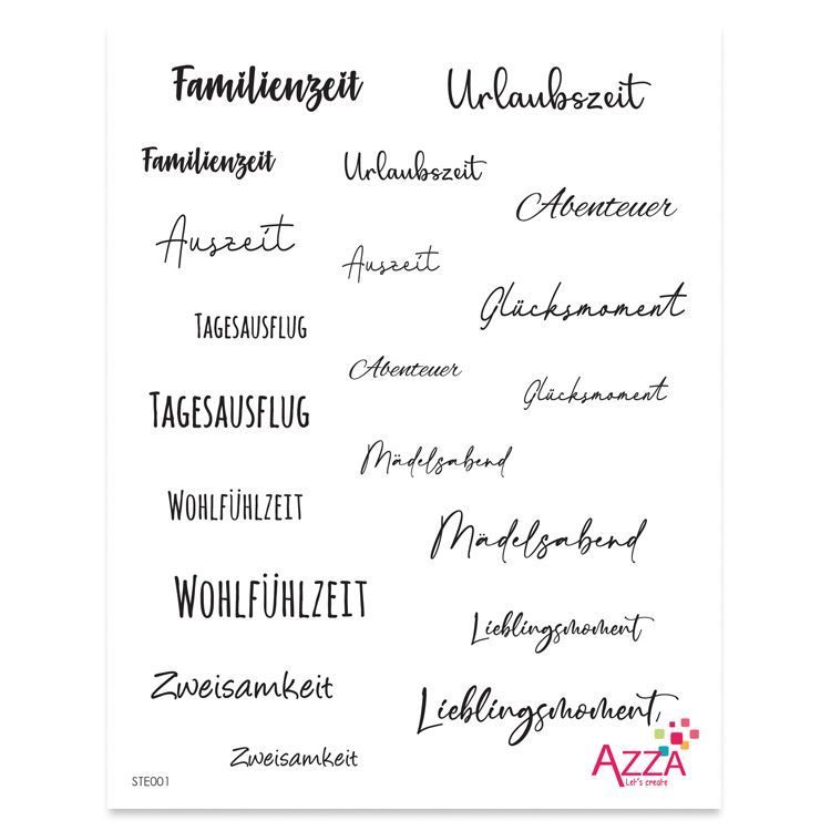 Diamantstempel &#39;Momente&#39;