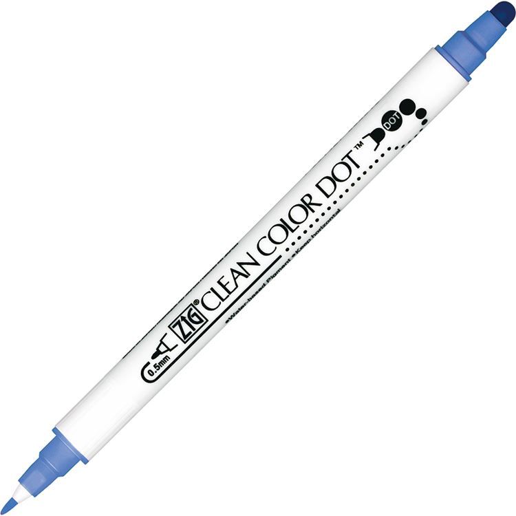 Filz &amp; Punktschreiber ‘Wasserblau’