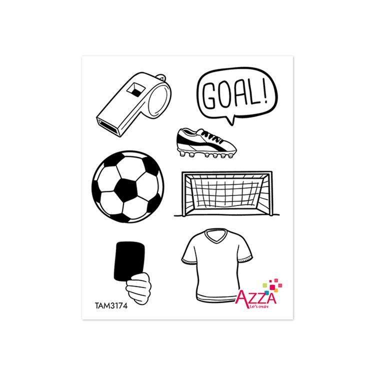 Rubinstempel ‘Fußball’