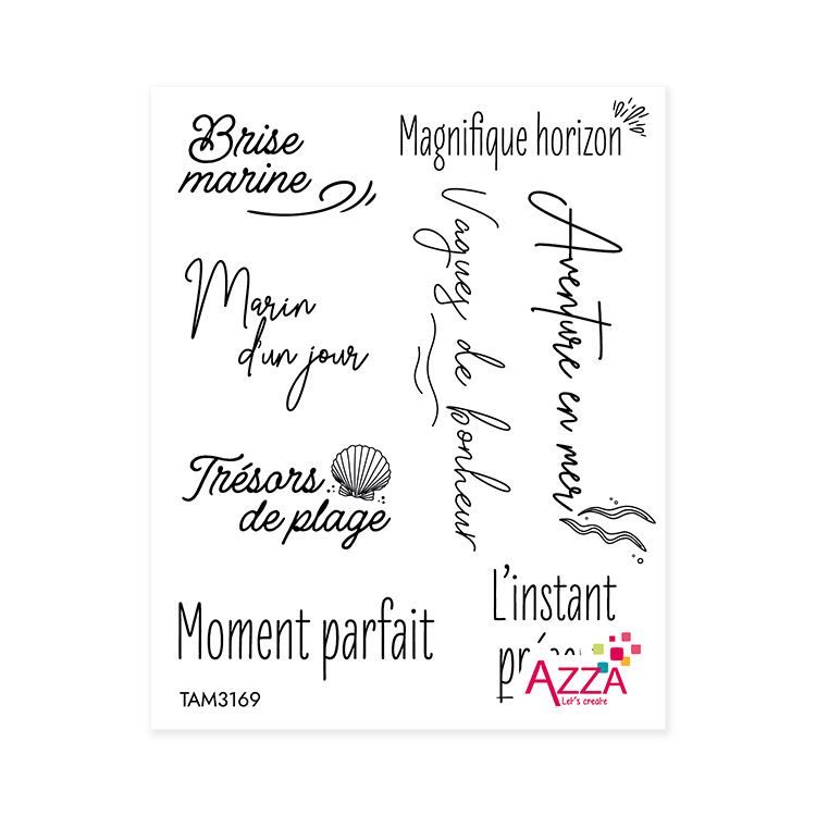 Rubinstempel &#39;Mots marins&#39;  🇫🇷