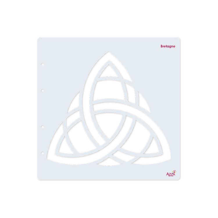 Fotoschablone 25x25 cm &#39;Bretagne&#39; (1 Stk.)