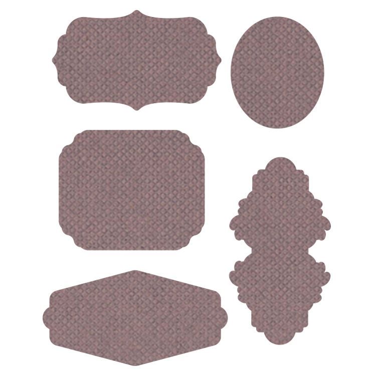 Stanzformen &#39;Etikett&#39;