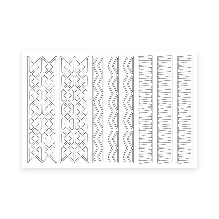 Konturenfiguren &#39;Boho&#39;