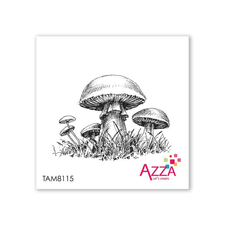 Mikrostempel &#39;Bewaldet&#39;