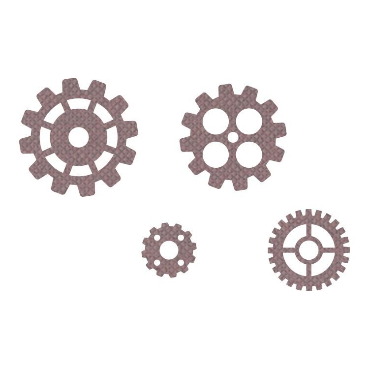 Stanzformen &#39;Zahnräder&#39;