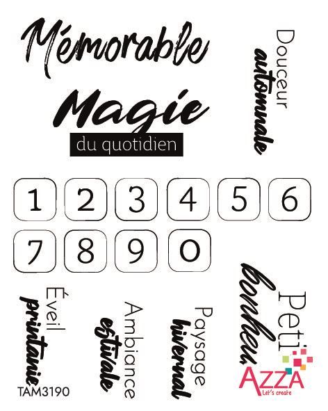 Rubinstempel &#39;Ein Jahr voller Erinnerungen&#39; 🇫🇷