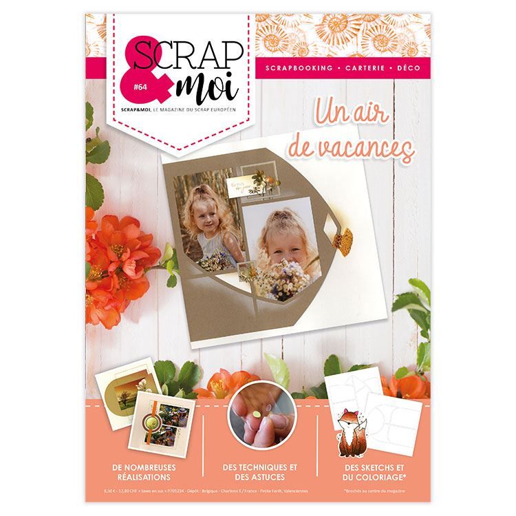 Scrap&amp;Moi magazine Nr. 64 🇫🇷