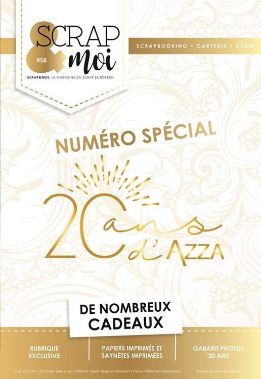 Scrap&amp;Moi Magazin Nr. 58 🇫🇷