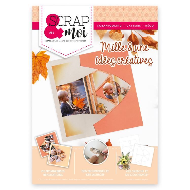Scrap&amp;Moi Magazin Nr. 62 🇫🇷