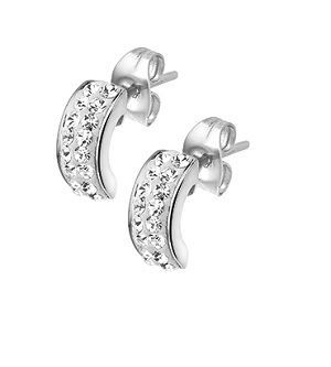 Boucles d&#39;oreilles Divine blanc