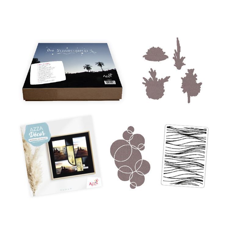 Set &#39;Ruheoase&#39;+ Set ‘Die Scrapbooknacht Tahiti’