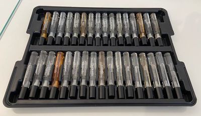 Einleger für Parfum- und Raumduftproben für den kleinen Koffer